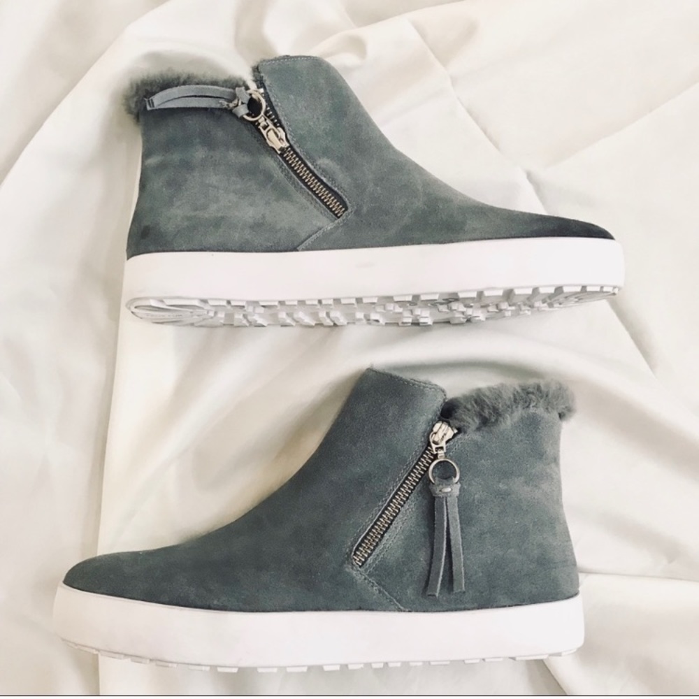 Rebecca Minkoff Gray Shelly High Top